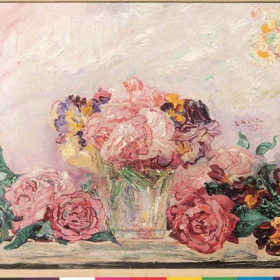 James Ensor, Roses, 1892. Koninklijke Musea voor Schone Kunsten van België, Brussel. (1)-min